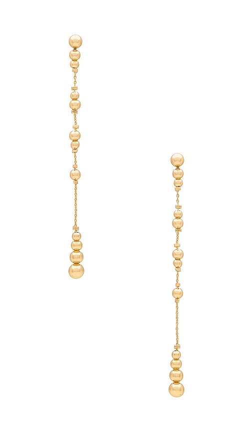 SHASHI Betsy Earring in Metallic Gold