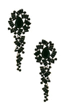 SHASHI Black Diamond Earring in Black