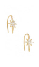 SHASHI Celeste Drop Earring in Metallic Gold