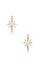 SHASHI Celeste Drop Earring in Metallic Gold