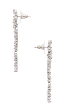 SHASHI Estelle Earrings in Metallic Silver