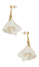SHASHI Florence Earrings in White
