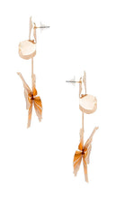 SHASHI Gold Blossom Earring in Metallic Gold