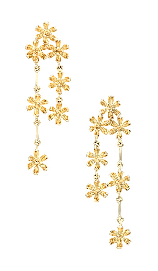 SHASHI Hailey Earring in Yellow