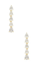 SHASHI Kamila Drop Earring in Metallic Gold