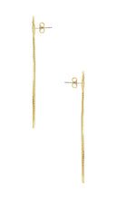 SHASHI Kate Earring in Metallic Gold