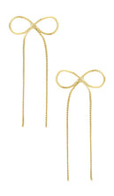 SHASHI Kate Earring in Metallic Gold