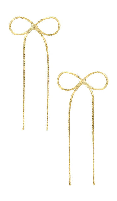 SHASHI Kate Earring in Metallic Gold