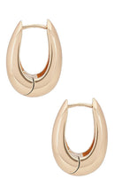 SHASHI Odyssey Hoop in Metallic Gold