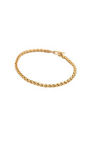 SHASHI Olympia Bracelet in Metallic Gold