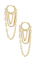 SHASHI Paloma Earring in Metallic Gold