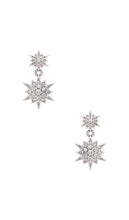 SHASHI Petite Hannah Earring in Metallic Silver