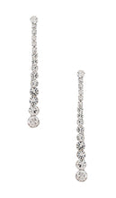 SHASHI Romane Earrings in Metallic Silver