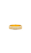 SHASHI SHASH Lara Ring in Metallic Gold