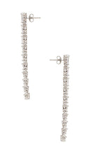 SHASHI The Line Earring in Metallic Silver