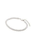SHASHI Thea Tennis Bracelet in Metallic Silver
