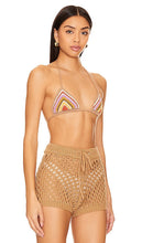 SHE MADE ME Rahi Triangle Top in Tan