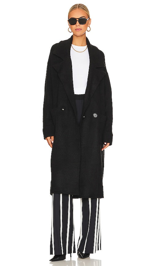 Show Me Your Mumu Melrose Sweater Jacket in Black - Montre-moi ta veste pull Mumu Melrose en noir - 给我看看你的 Mumu Melrose 黑色毛衣夹克 - Zeig mir deine Mumu Melrose Pulloverjacke in Schwarz - Show Me Your Mumu 멜로즈 스웨터 재킷블랙 색상 - Mostrami la tua giacca maglione Mumu Melrose in nero