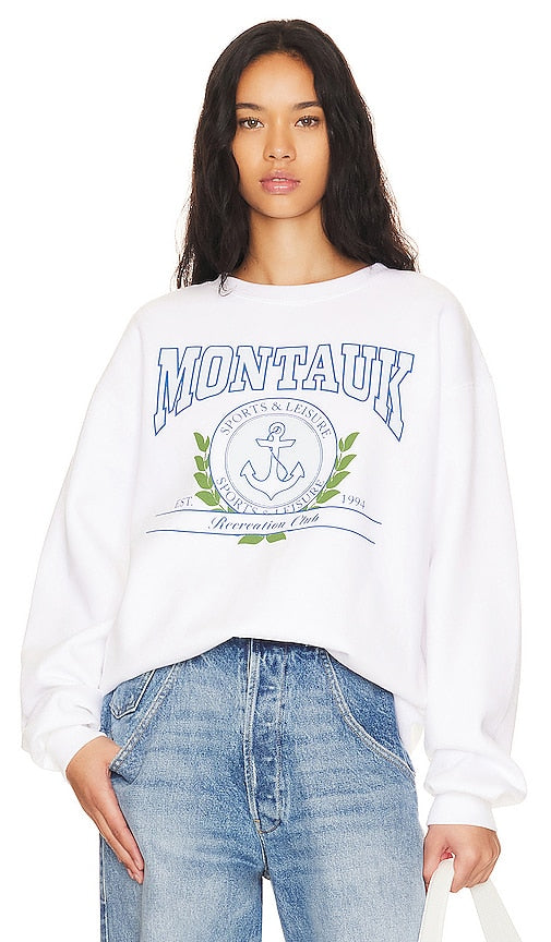 Show Me Your Mumu Stanley Sweatshirt in White - Montre-moi ton sweat-shirt Mumu Stanley en blanc - 给我看看你的 Mumu Stanley 白色运动衫 - Zeig mir dein Mumu Stanley Sweatshirt in Weiß - Show Me Your Mumu Stanley 스웨트셔츠 화이트 색상 - Mostrami la tua felpa Mumu Stanley in bianco