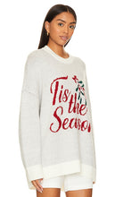 Show Me Your Mumu Classic Crewneck Sweater in White