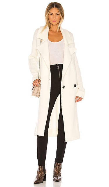 Show Me Your Mumu Melrose Sweater Jacket in Cream - Montrez-moi votre veste pull Mumu Melrose en crème - 给我看看你的 Mumu Melrose 奶油色毛衣夹克 - Zeig mir deine Mumu Melrose Pulloverjacke in Creme - Show Me Your Mumu 멜로즈 스웨터 재킷 - Mostrami la tua giacca maglione Mumu Melrose in crema