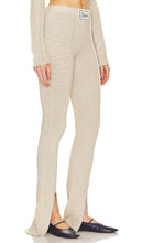 SIEDRES Mult Front Slit Pants in Beige