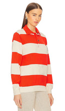 SIEDRES Ole Polo Sweater in Orange