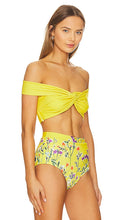SILVIA TCHERASSI Gavi Bikini Top in Yellow