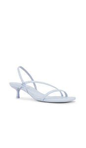 SIMKHAI Cedonia Stud Strappy Kitten Heel Sandal in Baby Blue