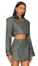 SIMKHAI Clare Cropped Blazer in Black