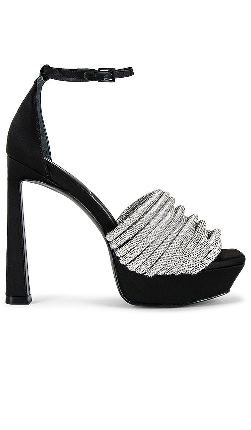 SIMKHAI Lena Platform Sandal in Black - Sandale à plateforme SIMKHAI Lena en noir - SIMKHAI Lena 黑色厚底凉鞋 - SIMKHAI Lena Plateausandale in Schwarz - SIMKHAI 레나 플랫폼 샌들블랙 색상 - Sandalo con plateau SIMKHAI Lena in nero