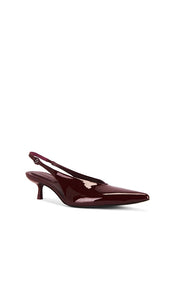 SIMKHAI Sylvie Slingback Heel in Burgundy
