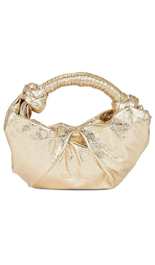 Simon Miller Lopsy Bag in Metallic Gold