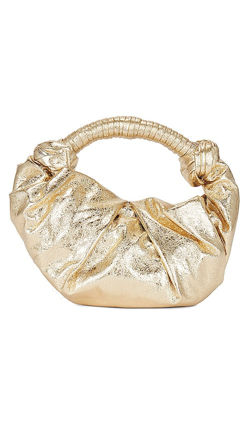 Simon Miller Lopsy Bag in Metallic Gold