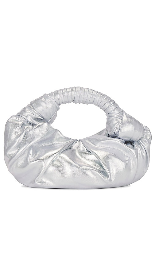 Simon Miller Lopsy Bag in Metallic Silver