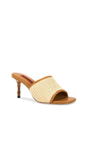 SIMONMILLER Playa Bamboo Heel in Tan