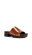 SIMONMILLER Rio Wood Platform in Brown
