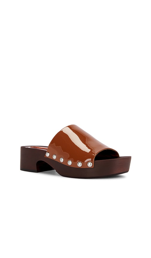 SIMONMILLER Rio Wood Platform in Brown