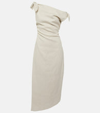 SIR Affogato linen midi dress. SIR Affogato 亚麻中长连衣裙