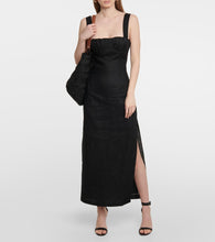 SIR Bettina linen maxi dress