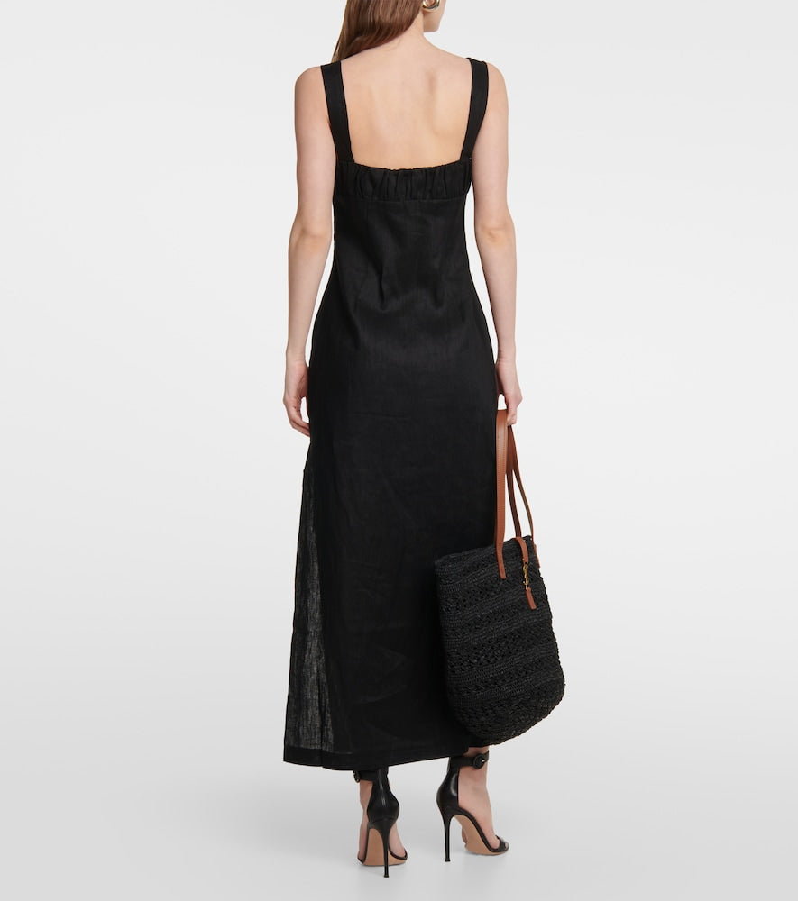 SIR Bettina linen maxi dress