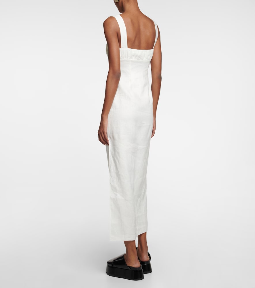SIR Bettina linen midi dress