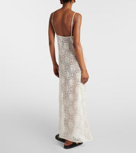 SIR Crochet cotton maxi dress