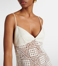SIR Crochet cotton maxi dress