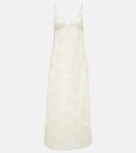 SIR Crochet cotton maxi dress. SIR 钩针棉质长裙