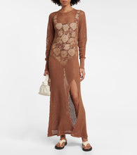 SIR Dulcie cotton-blend maxi dress