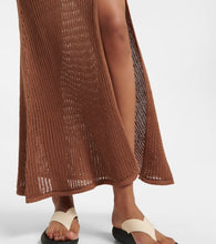 SIR Dulcie cotton-blend maxi dress
