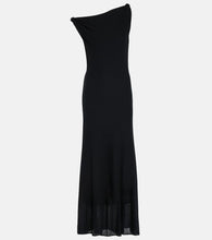 SIR Glow Twist cotton-blend midi dress