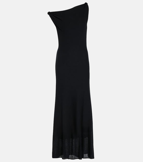 SIR Glow Twist cotton-blend midi dress
