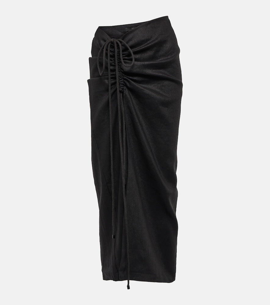 SIR Josefina linen maxi skirt - SIR Josefina 亚麻长裙
